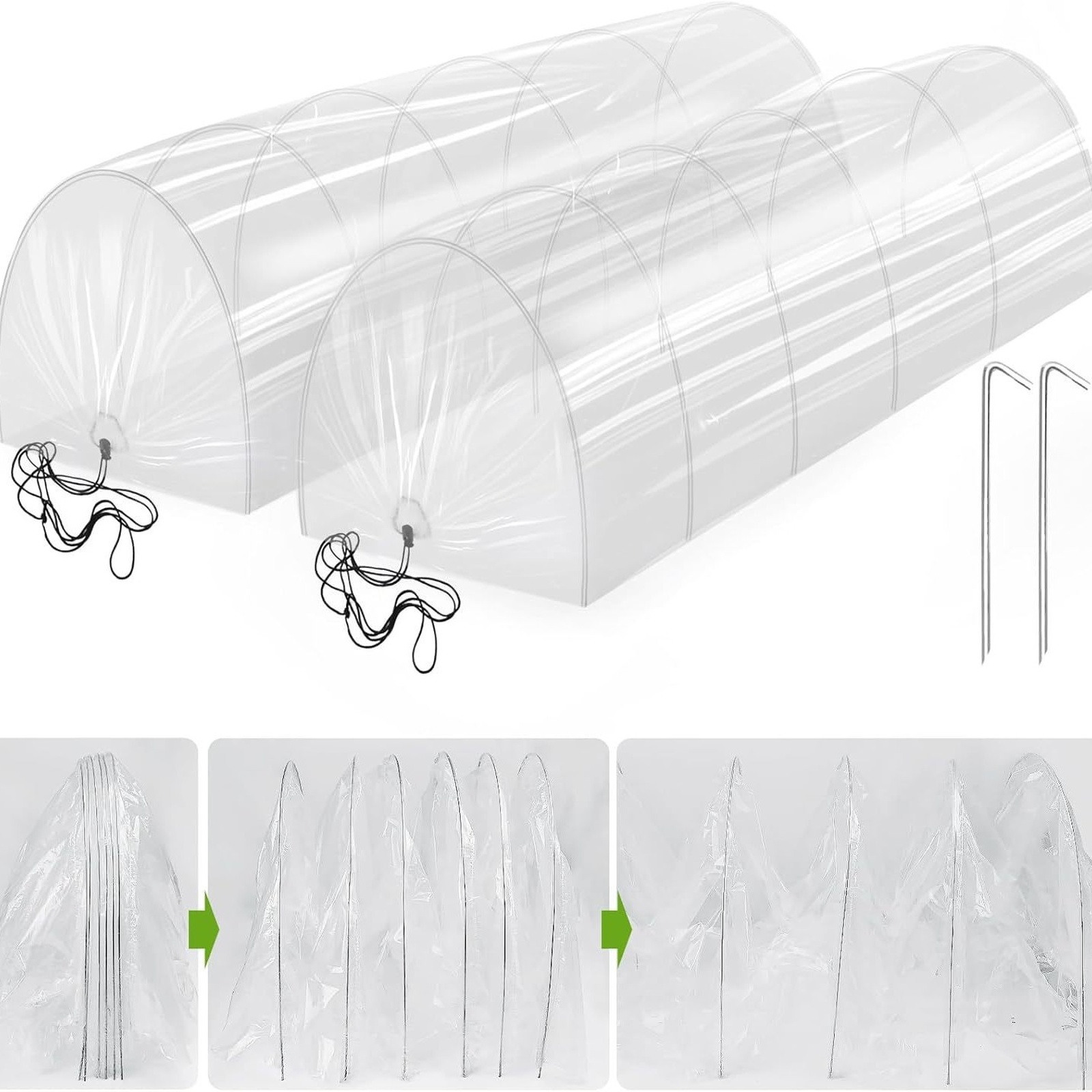 Plant Parent Kit - 2 in 1 Greenhouse Tunnel Greenhouses