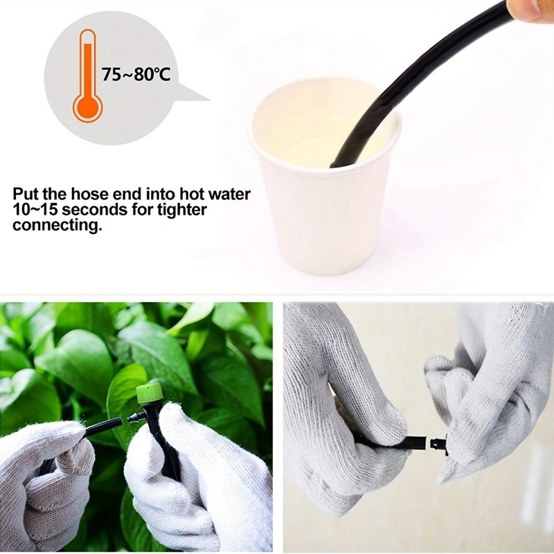 Drip Emitters Tube PE Pipe Adj - đánh giá và giá Plant Parent Kit